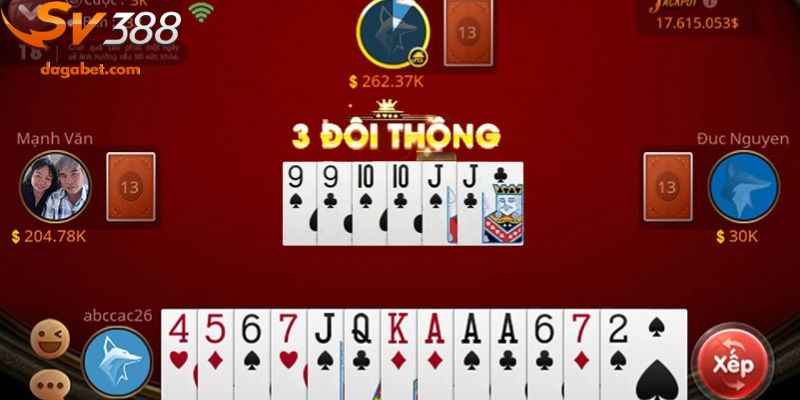 7 tổ hợp thông dụng Tiến Lên Miền Nam